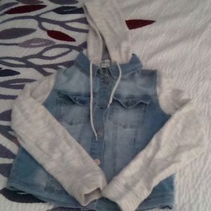Wallflower  size L blue jean jacket